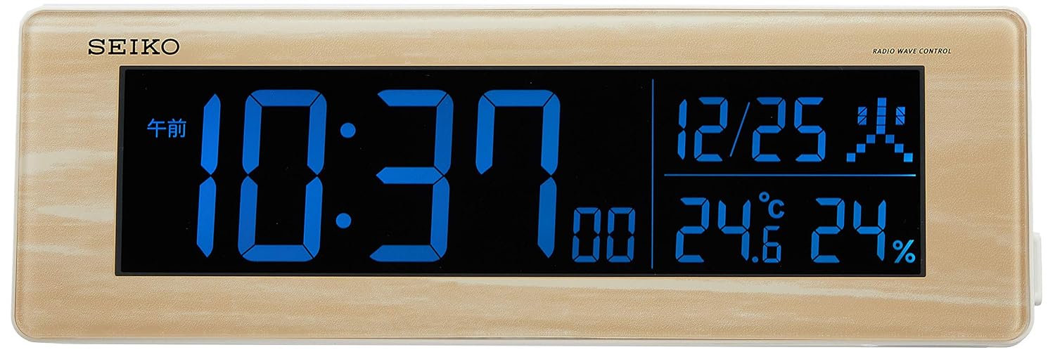 SEIKO デジタル電波時計 DL210A セイコー DL210A 取扱説明書・レビュー記事 - トリセツ